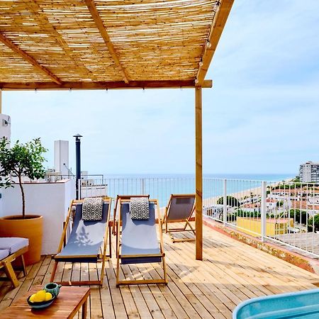 El Rancho At The Beach Blanes Exteriér fotografie