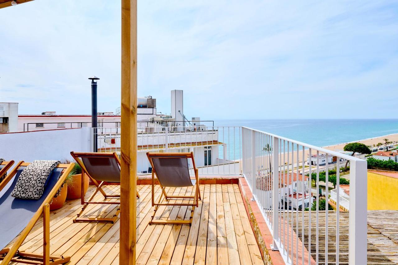 El Rancho At The Beach Blanes Exteriér fotografie