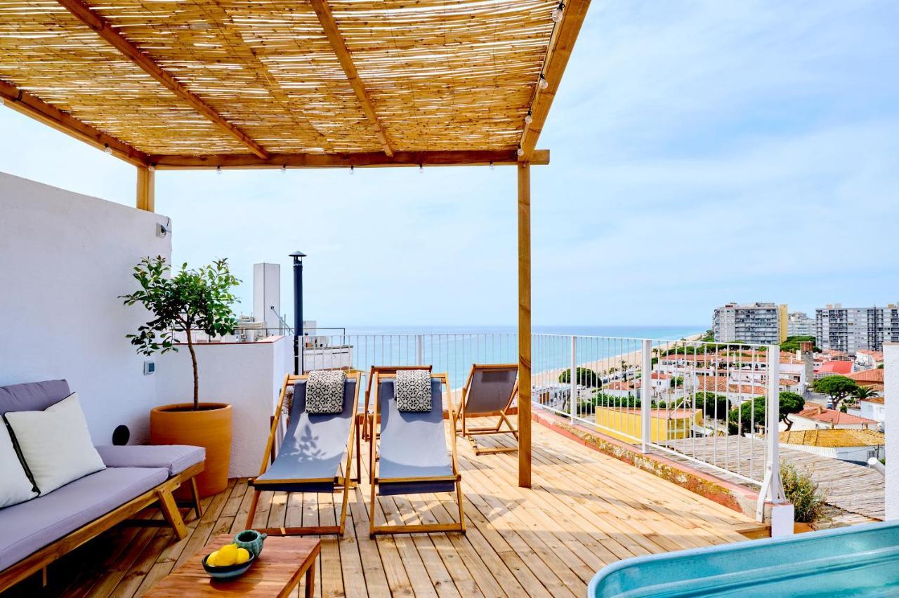 El Rancho At The Beach Blanes Exteriér fotografie
